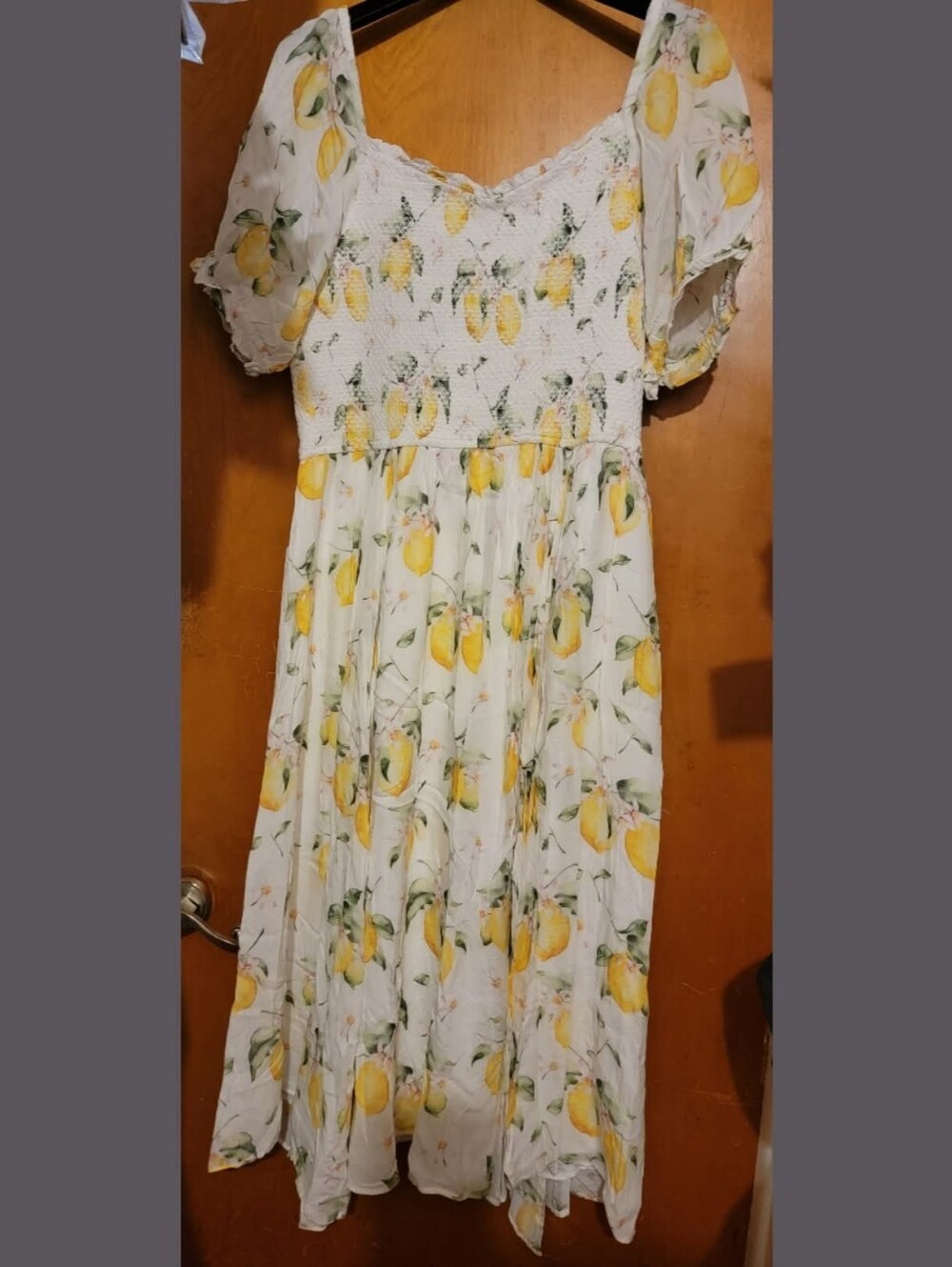 NWT Ivy City Hollie Lemon Midi Sundress - Picture 4 of 9